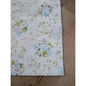 Vtg‎ Cannon Monticello Standard Pillowcase No-Iron Muslin Plantation Bouquet